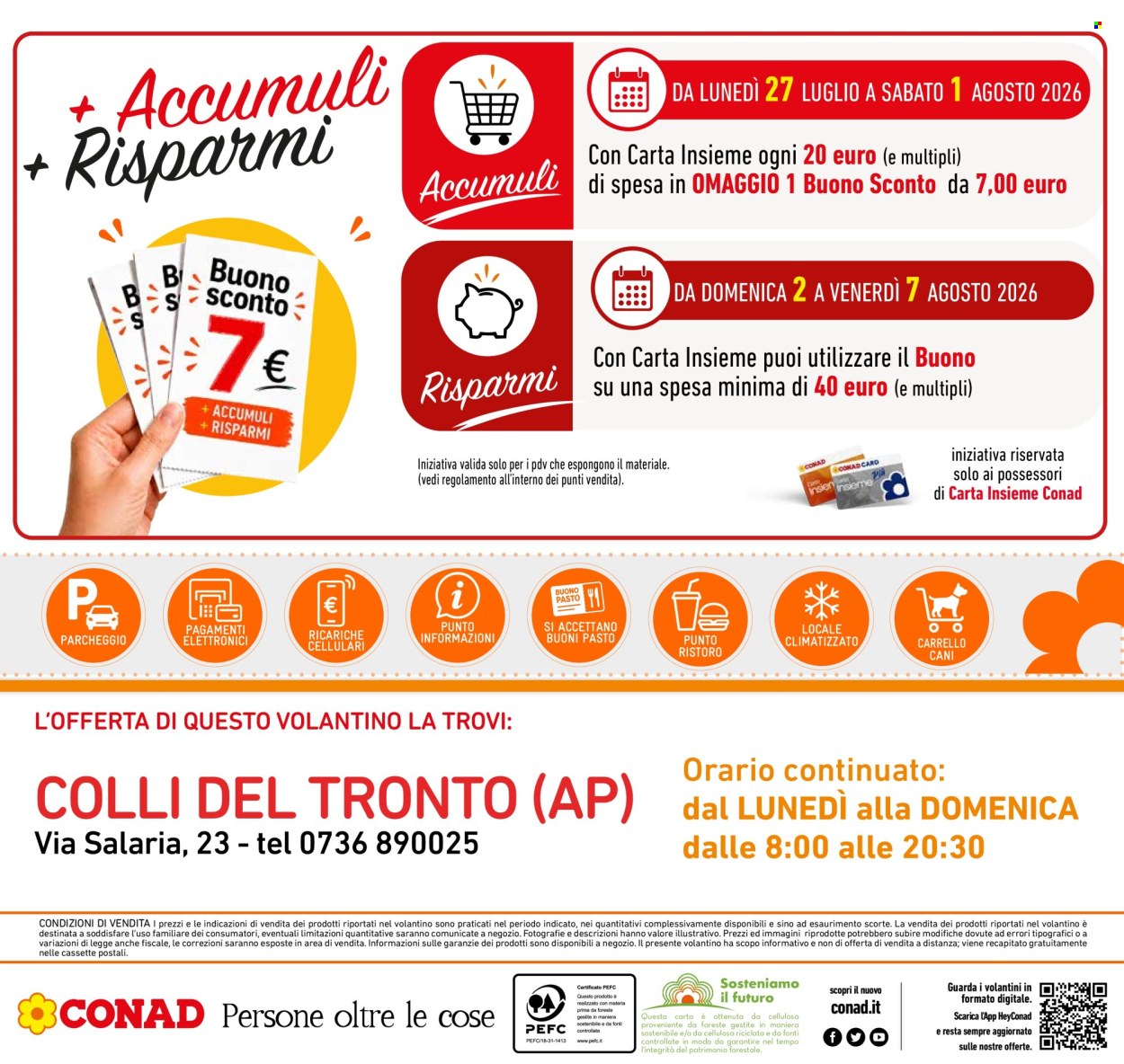 Volantino Conad - 29/7/2026 - 11/8/2026. Pagina 32