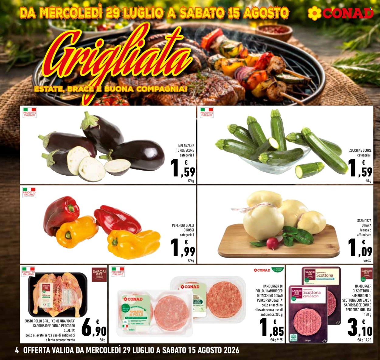 Volantino Conad - 29/7/2026 - 11/8/2026. Pagina 4