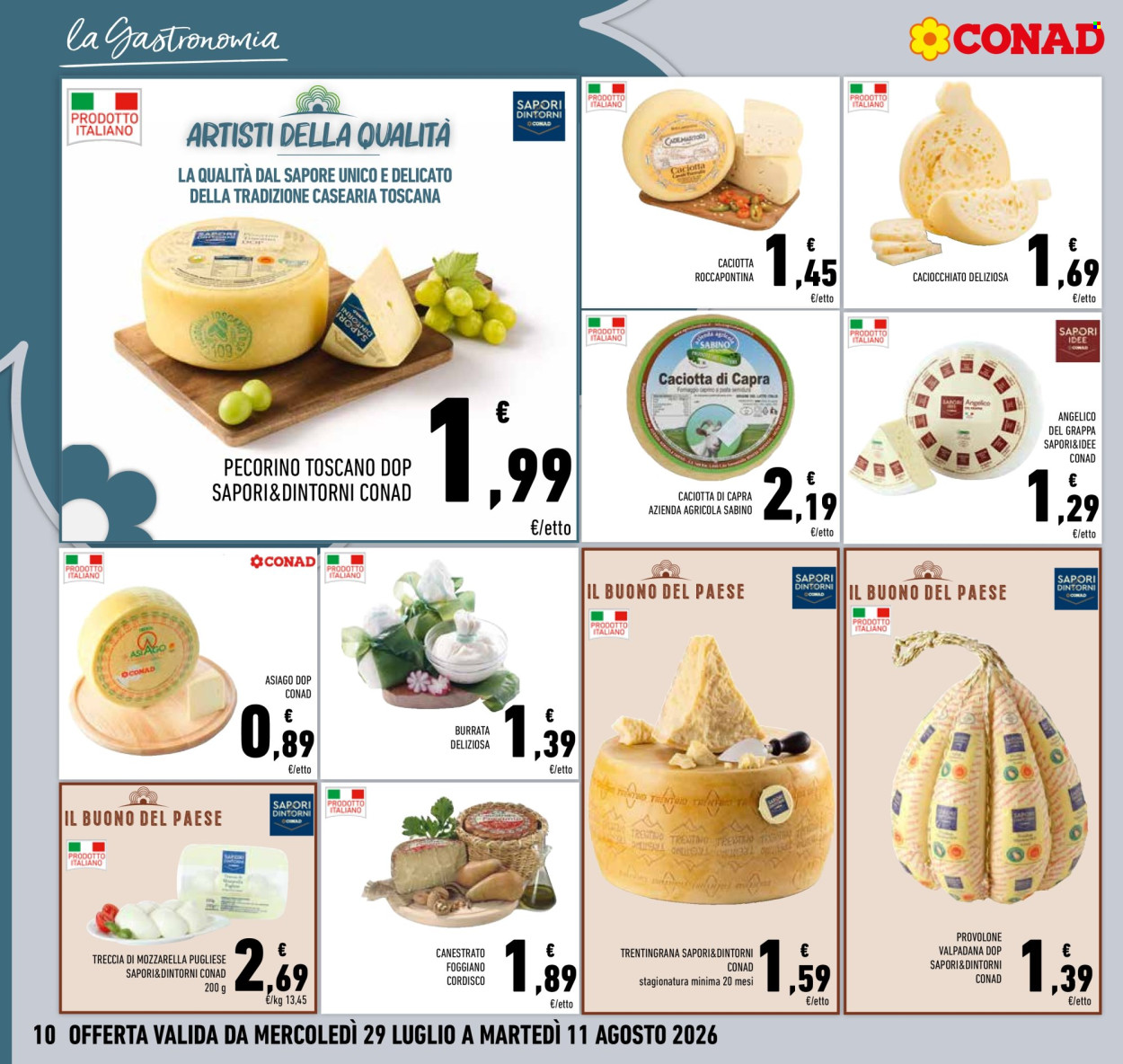 Volantino Conad - 29/7/2026 - 11/8/2026. Pagina 10