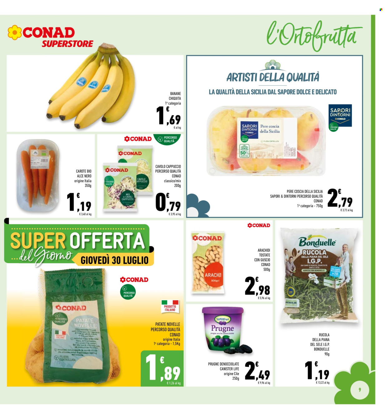 Volantino Conad - 29/7/2026 - 9/8/2026. Pagina 9