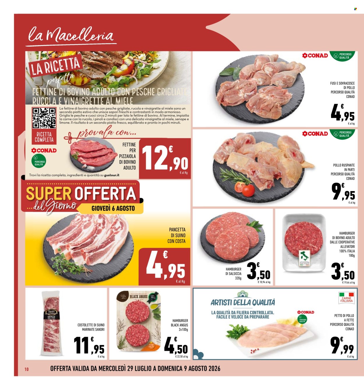 Volantino Conad - 29/7/2026 - 9/8/2026. Pagina 10