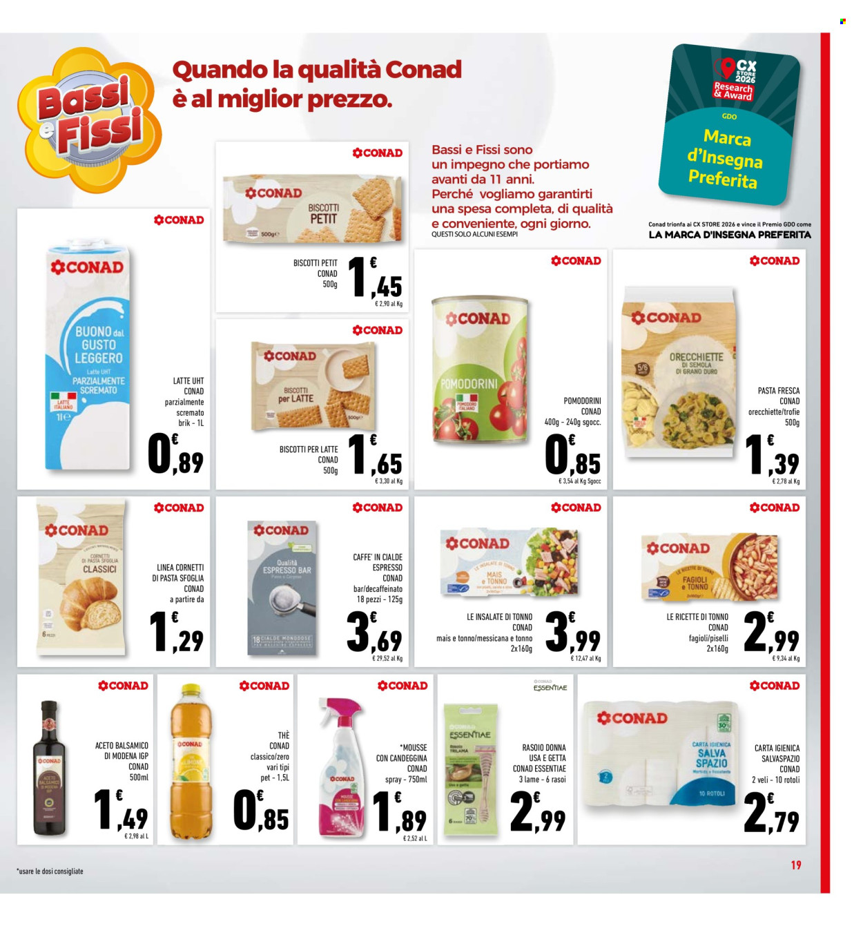 Volantino Conad - 29/7/2026 - 9/8/2026. Pagina 19
