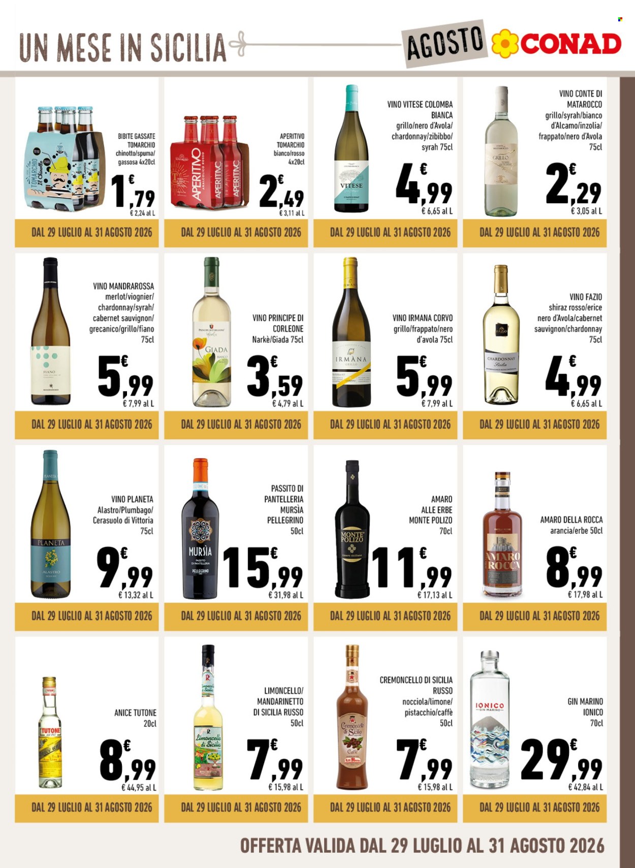 Leták Conad - 29.7.2026 - 31.8.2026. Strana 11