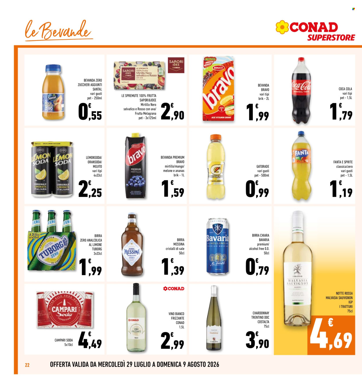 Volantino Conad Superstore - 29/7/2026 - 9/8/2026. Pagina 22