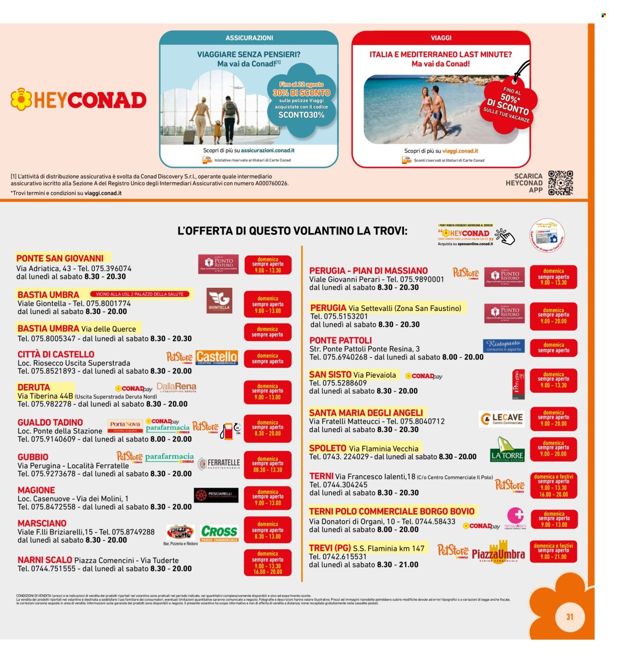 Volantino Conad Superstore - 29/7/2026 - 9/8/2026. Pagina 31