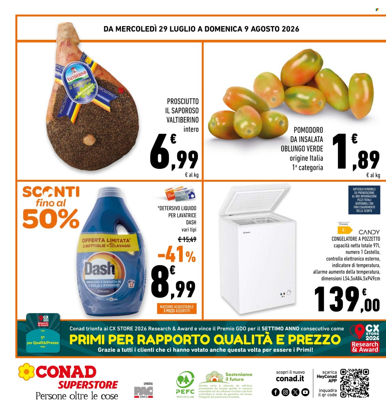 Volantino Conad Superstore - 29/7/2026 - 9/8/2026. Pagina 32