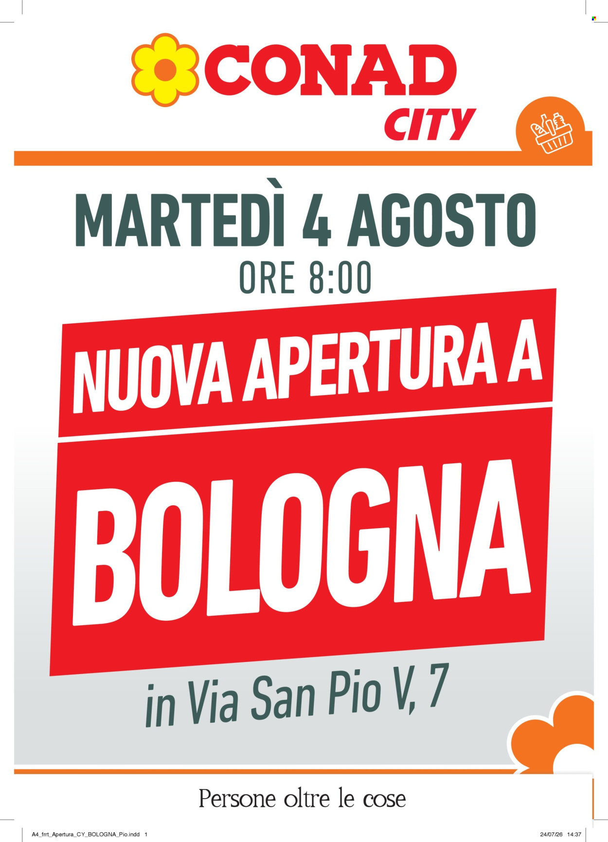 Volantino Conad - 4/8/2026 - 19/8/2026. Pagina 1