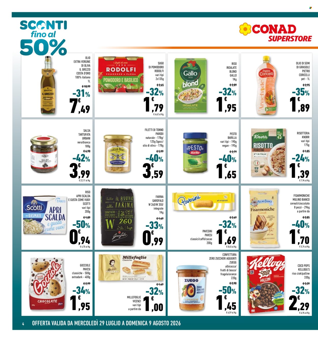 Volantino Conad - 29/7/2026 - 9/8/2026. Pagina 4