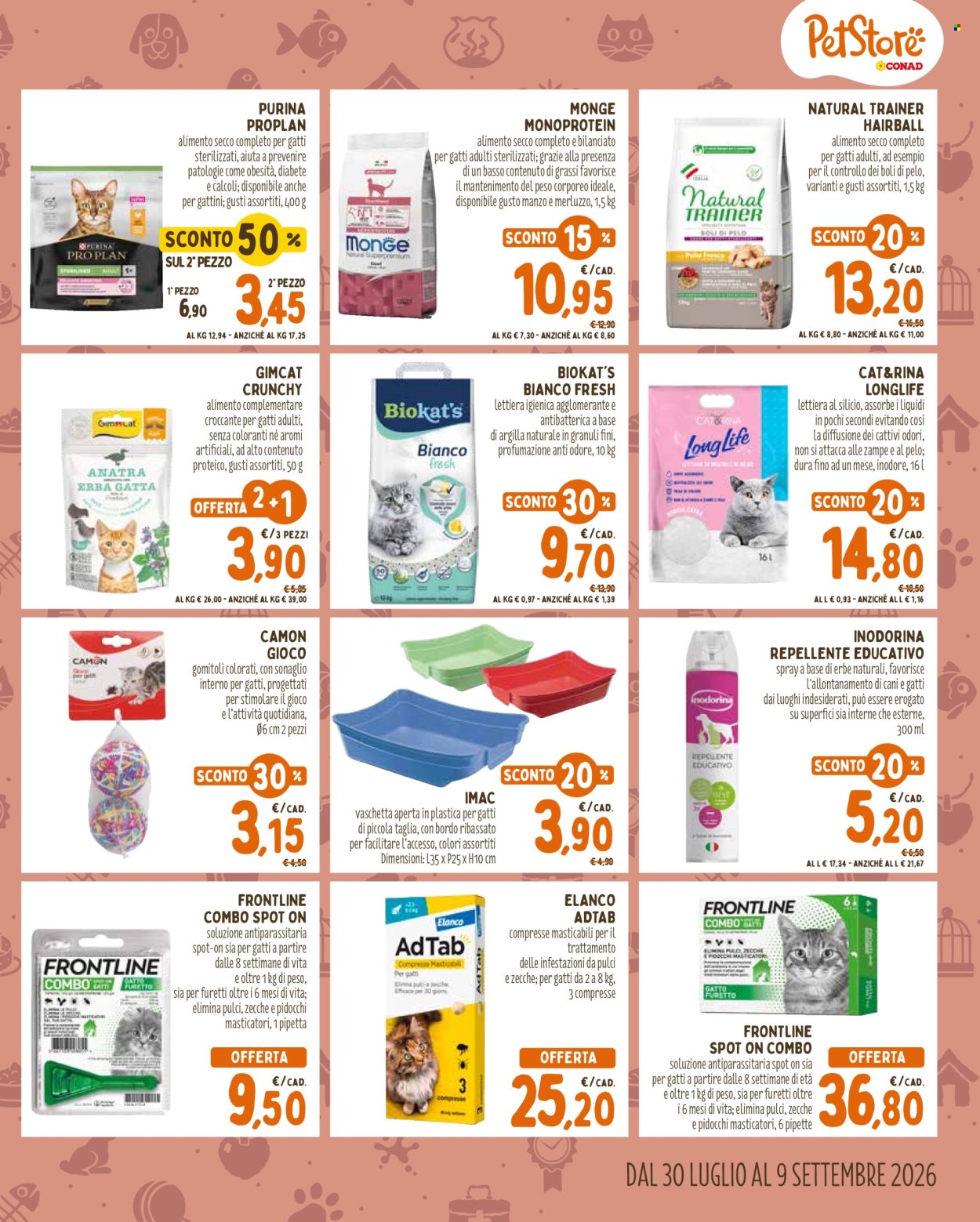 Leták Conad - 30.7.2026 - 9.9.2026. Strana 5