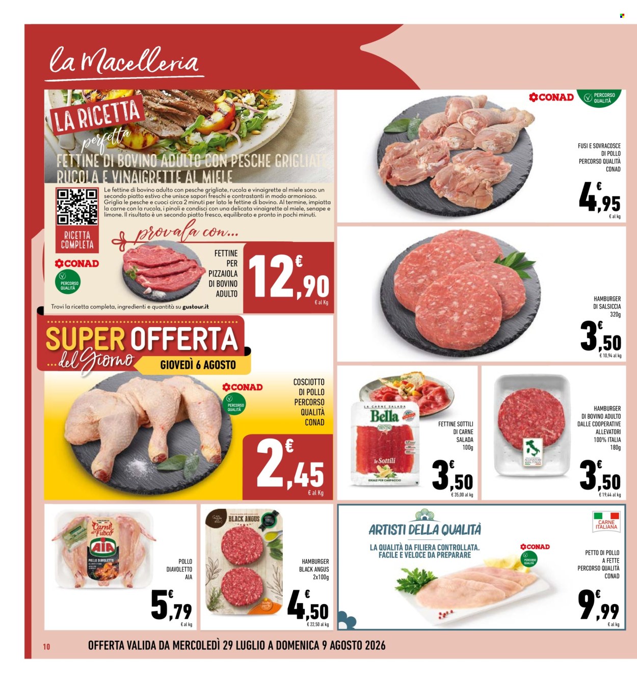 Volantino Conad Superstore - 29/7/2026 - 9/8/2026. Pagina 10