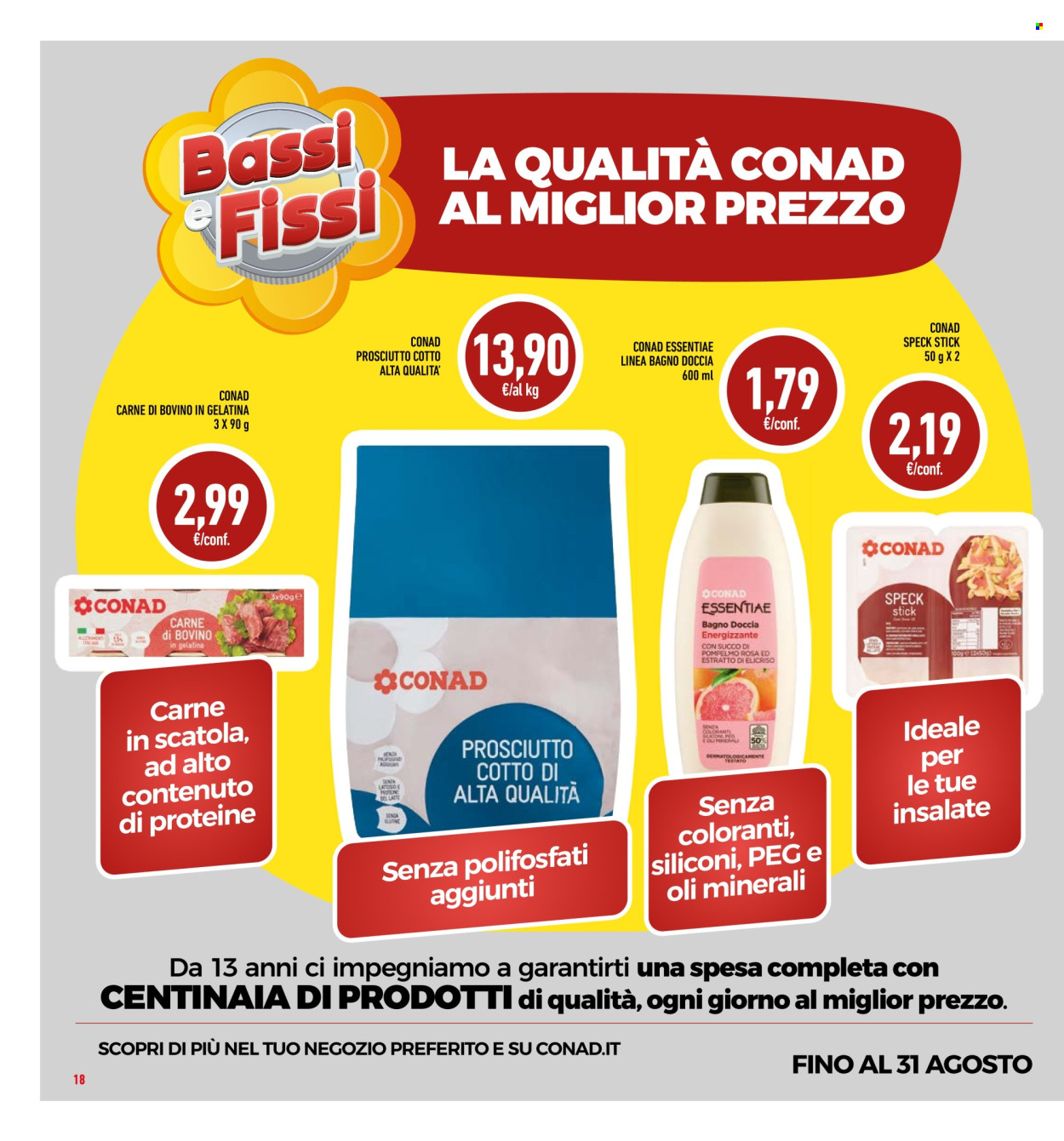 Volantino Conad Superstore - 29/7/2026 - 9/8/2026. Pagina 18