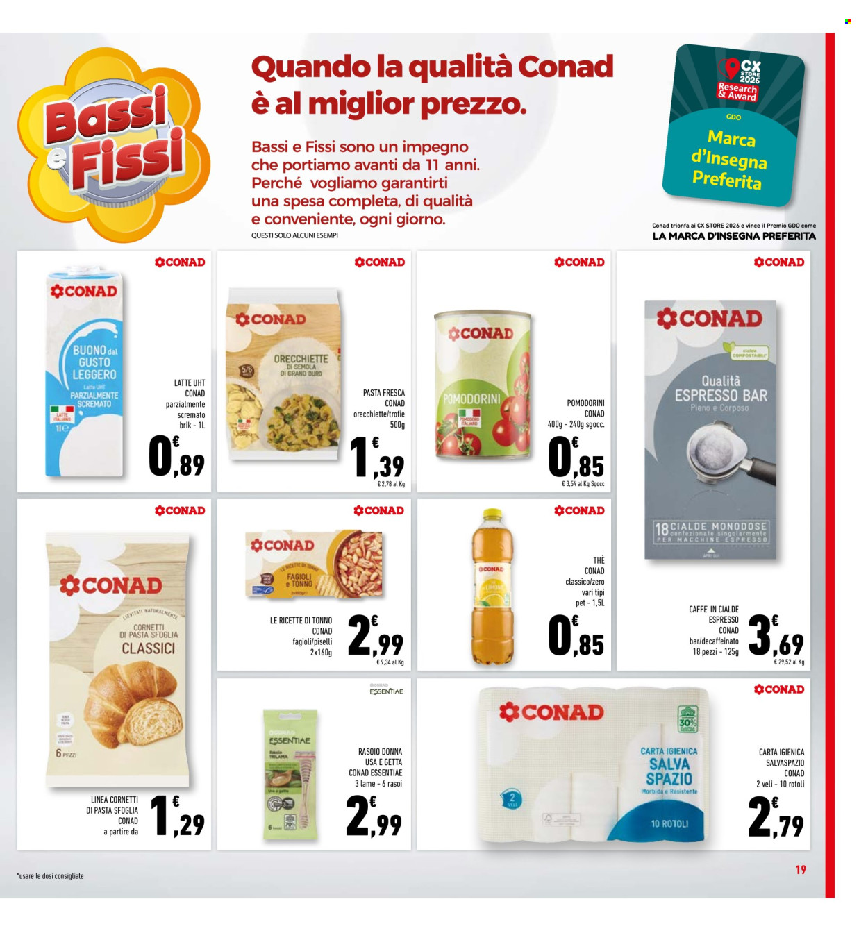 Volantino Conad Superstore - 29/7/2026 - 9/8/2026. Pagina 19