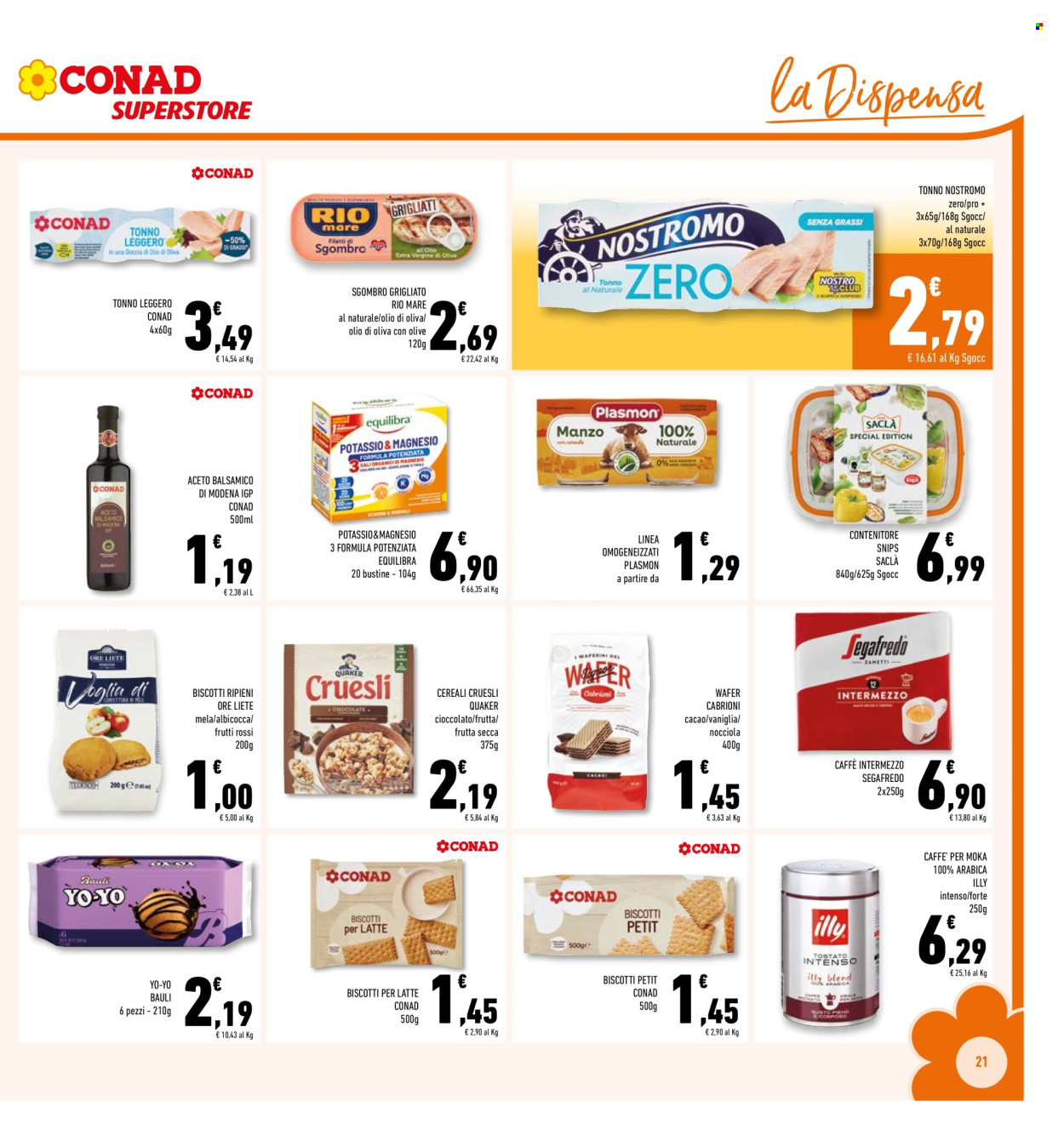 Volantino Conad Superstore - 29/7/2026 - 9/8/2026. Pagina 21