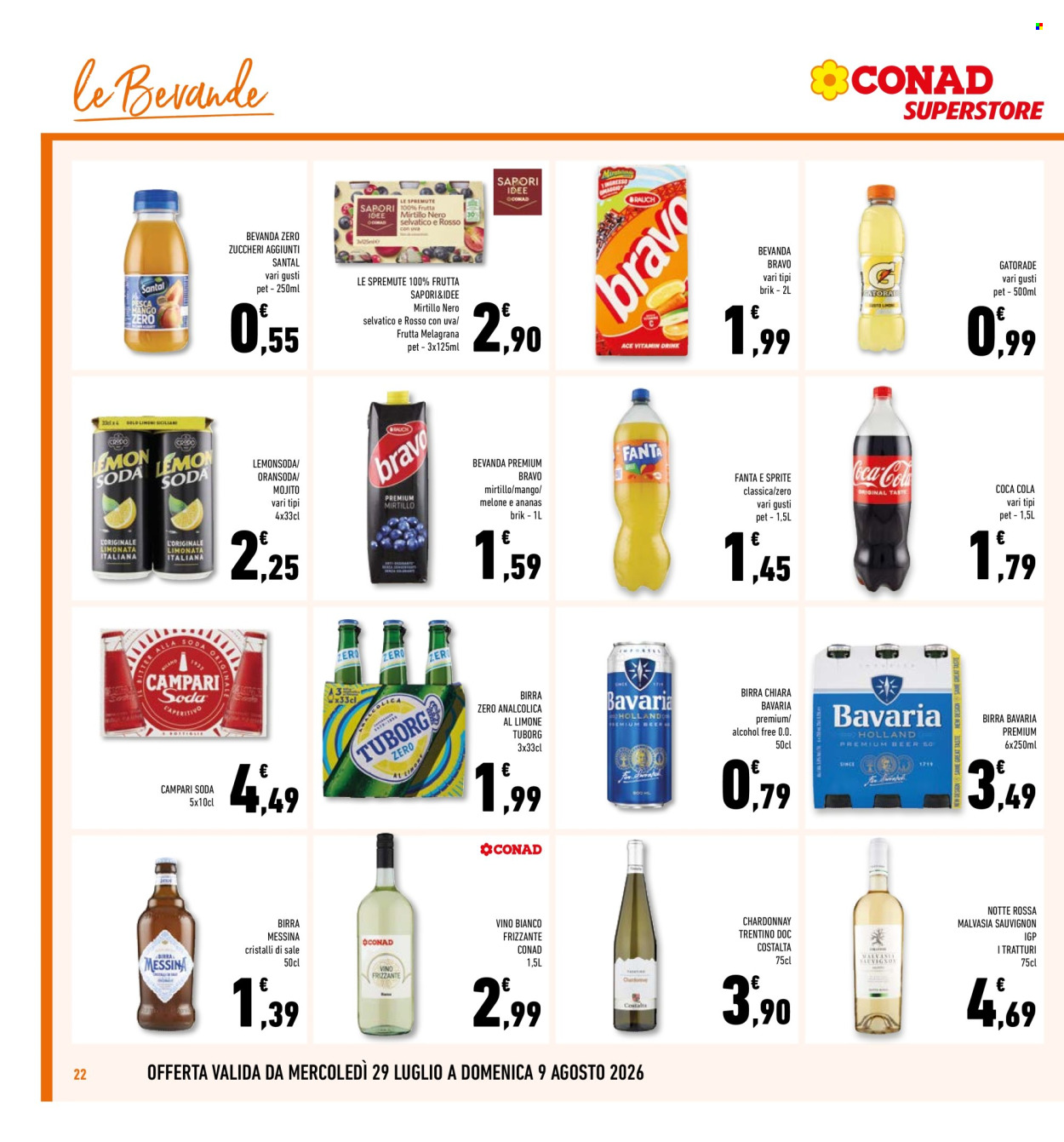Volantino Conad Superstore - 29/7/2026 - 9/8/2026. Pagina 22