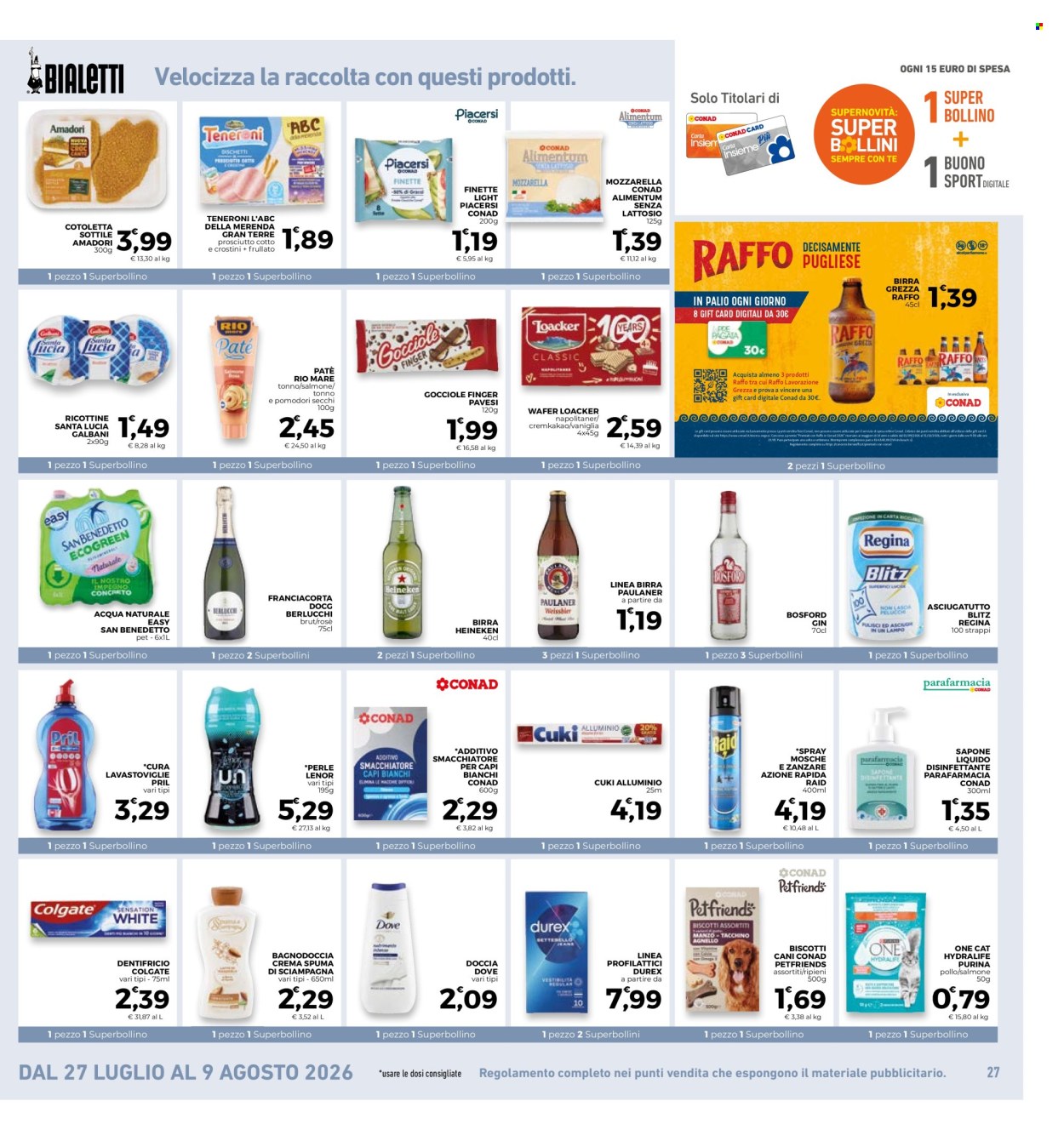 Volantino Conad Superstore - 29/7/2026 - 9/8/2026. Pagina 27