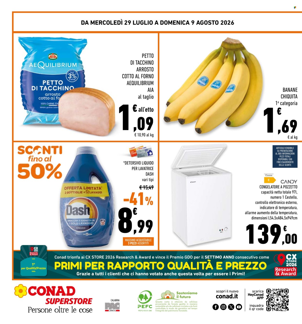 Volantino Conad Superstore - 29/7/2026 - 9/8/2026. Pagina 32