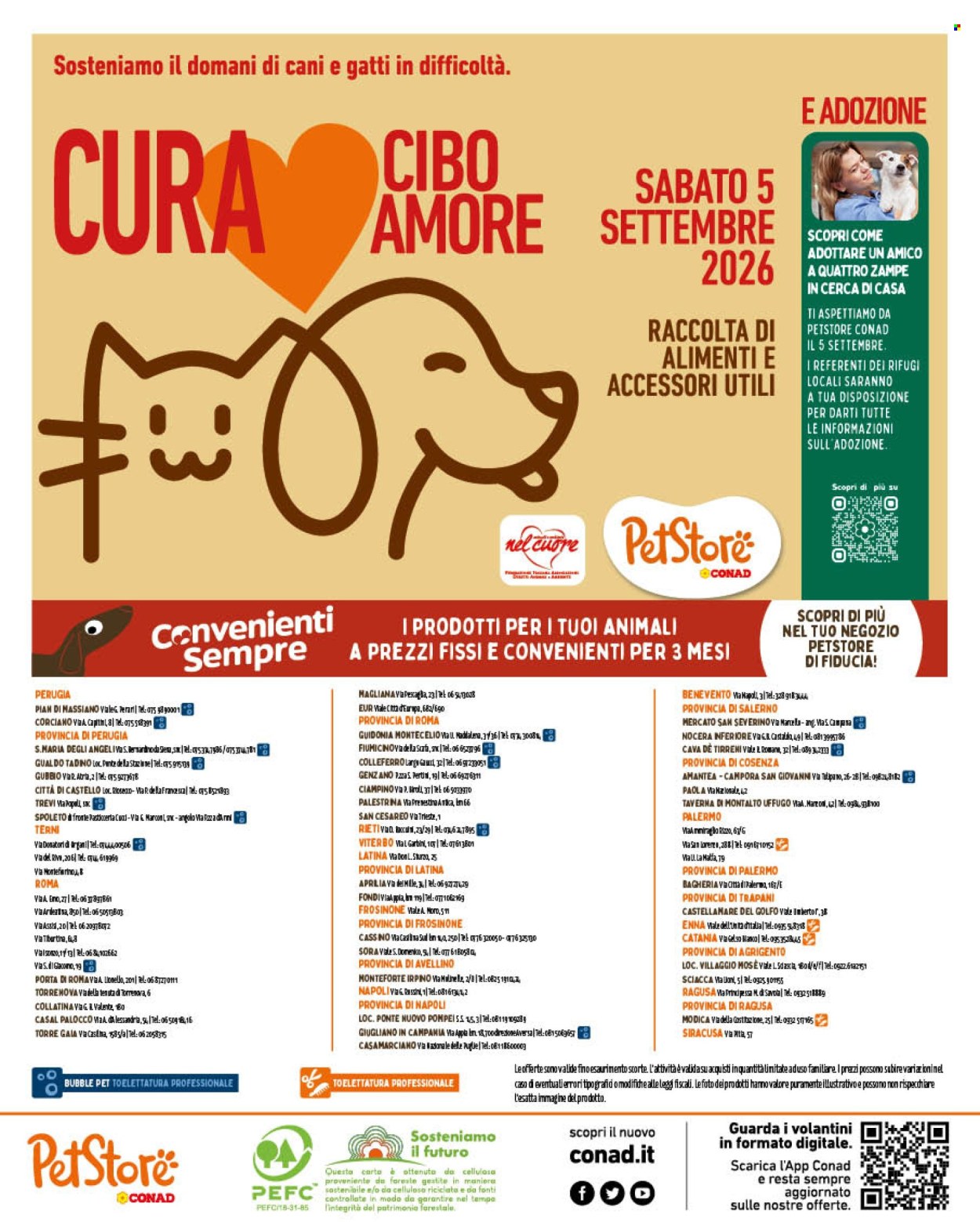 Leták Pet Store Conad - 29.7.2026 - 8.9.2026. Strana 8