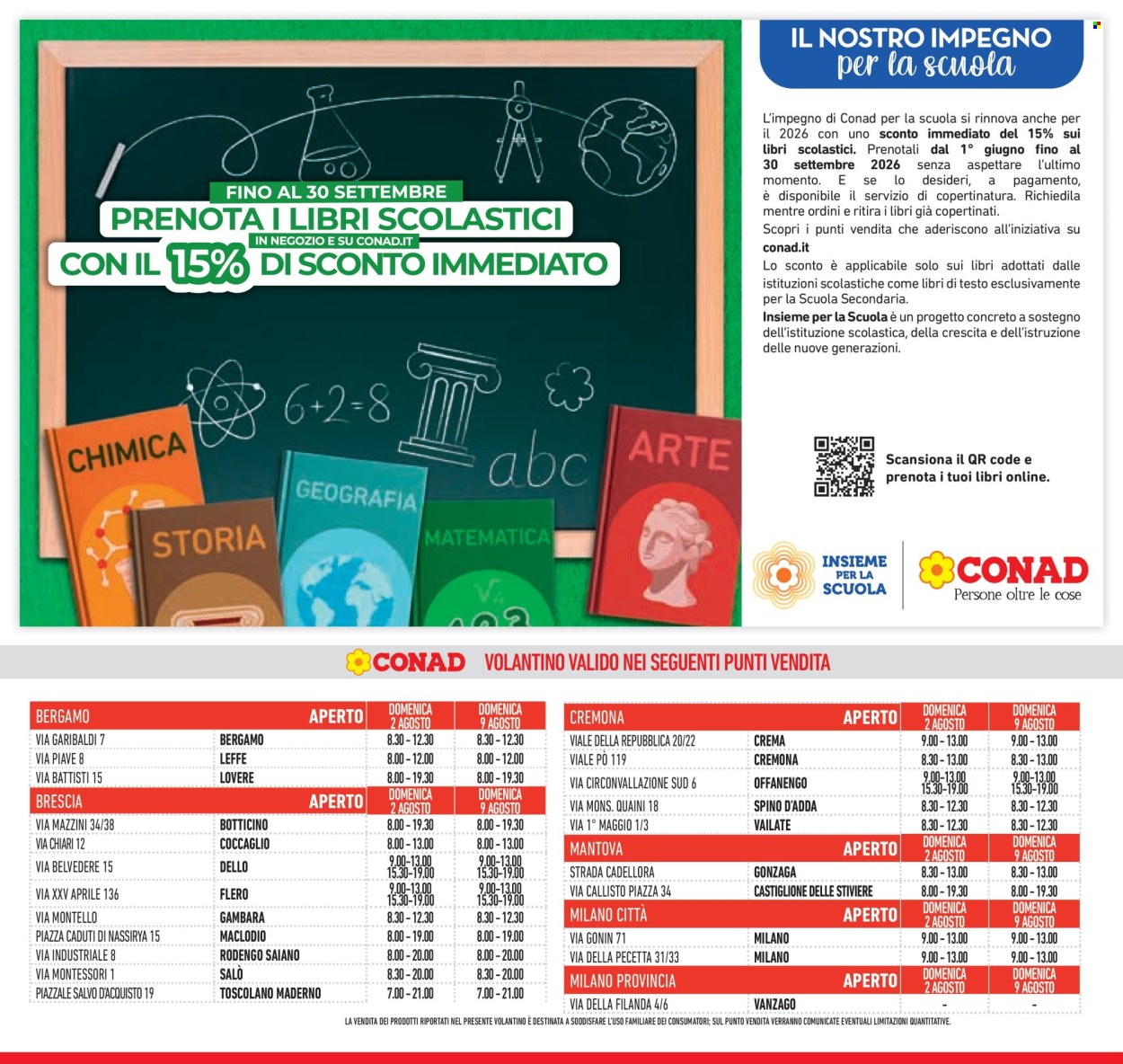 Volantino Conad - 29/7/2026 - 11/8/2026. Pagina 7