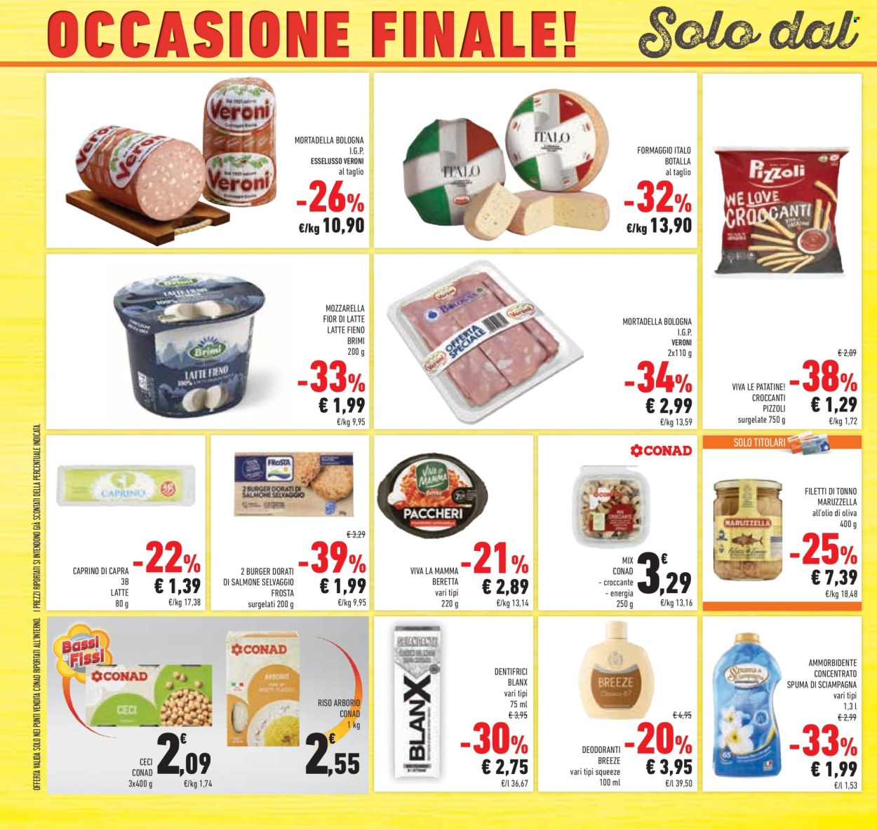 Volantino Conad - 29/7/2026 - 11/8/2026. Pagina 38