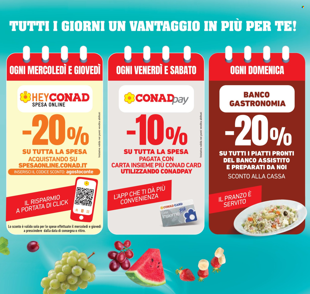 Volantino Conad Superstore - 29/7/2026 - 11/8/2026. Pagina 3