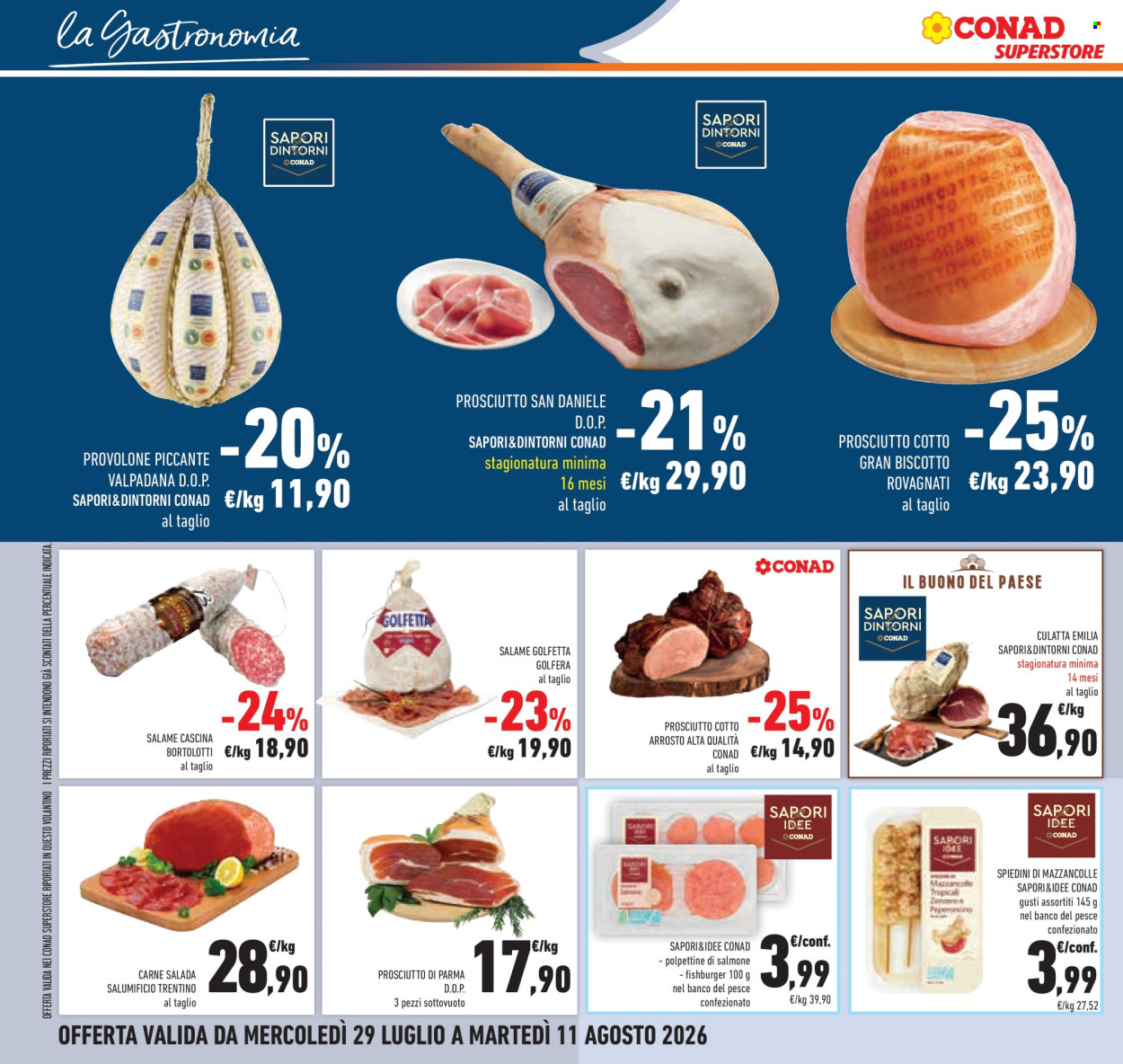 Volantino Conad Superstore - 29/7/2026 - 11/8/2026. Pagina 16