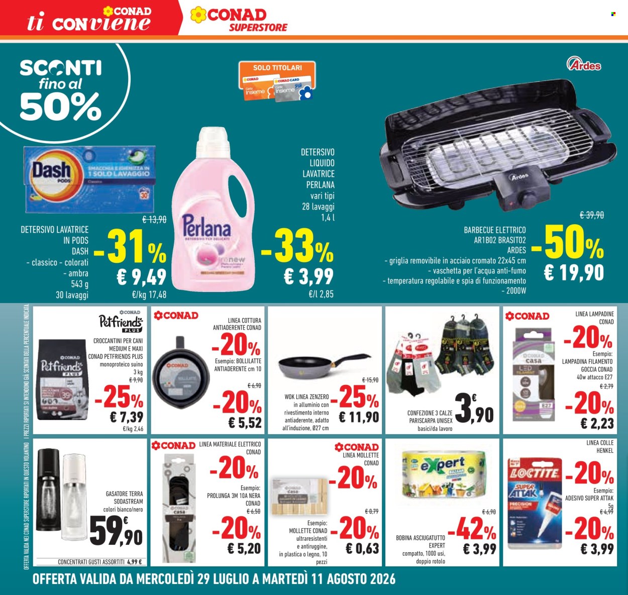 Volantino Conad Superstore - 29/7/2026 - 11/8/2026. Pagina 28