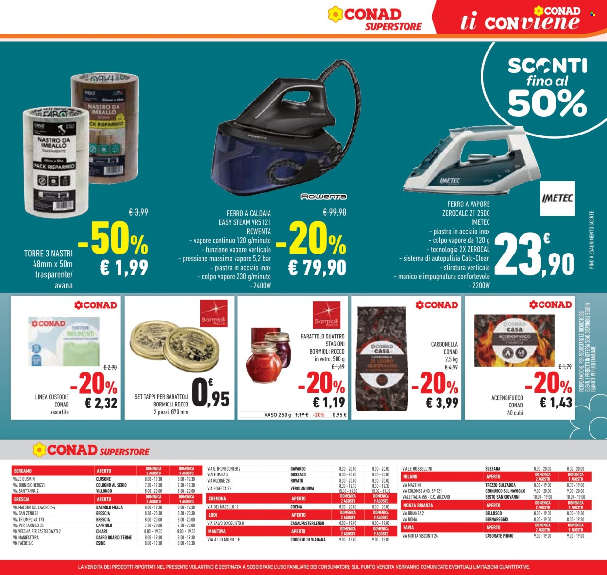 Volantino Conad Superstore - 29/7/2026 - 11/8/2026. Pagina 29