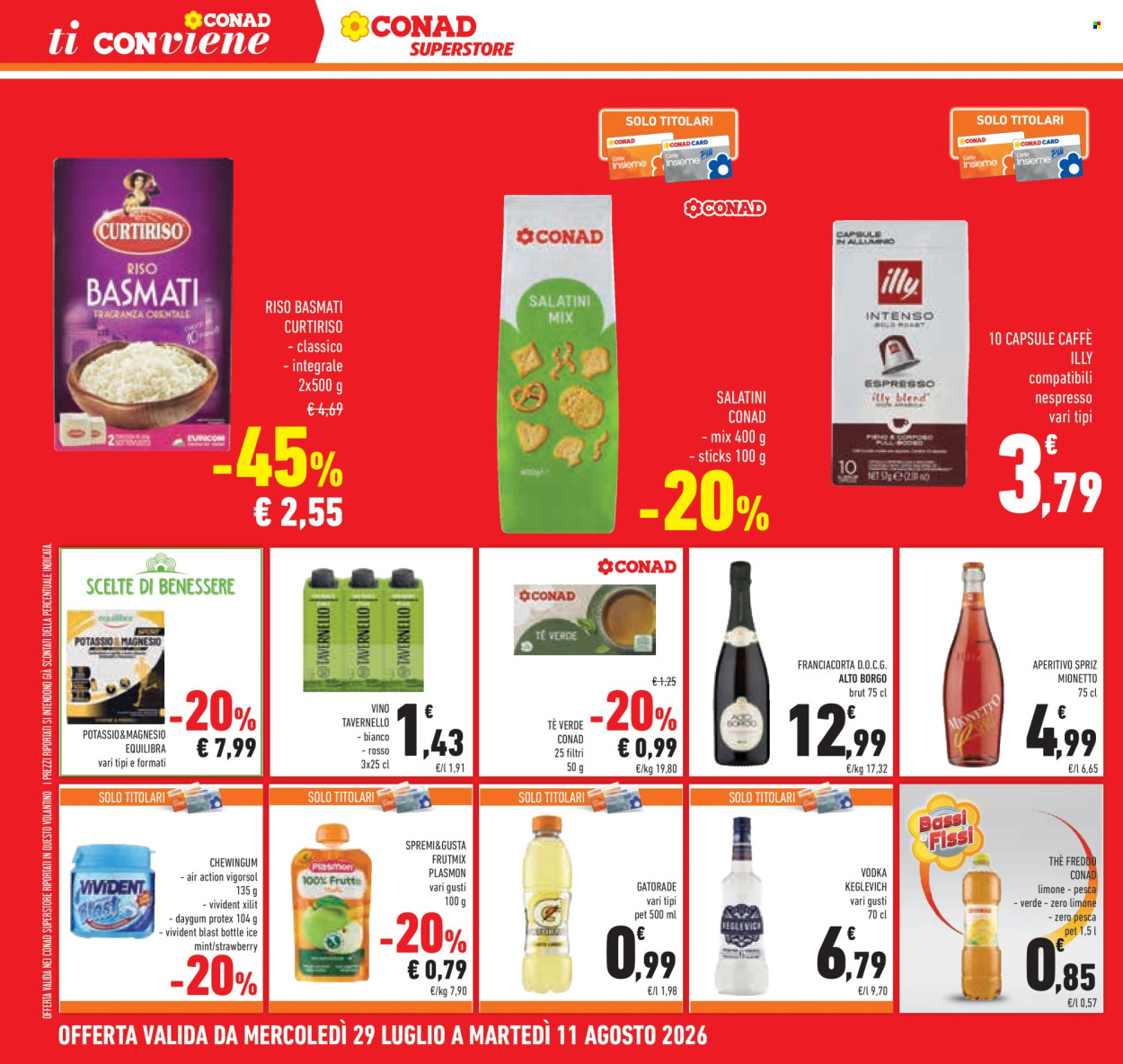 Volantino Conad Superstore - 29/7/2026 - 11/8/2026. Pagina 32