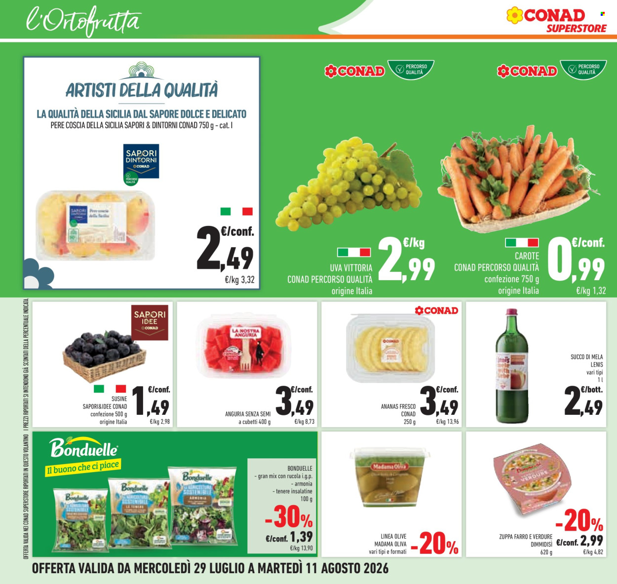 Volantino Conad Superstore - 29/7/2026 - 11/8/2026. Pagina 16