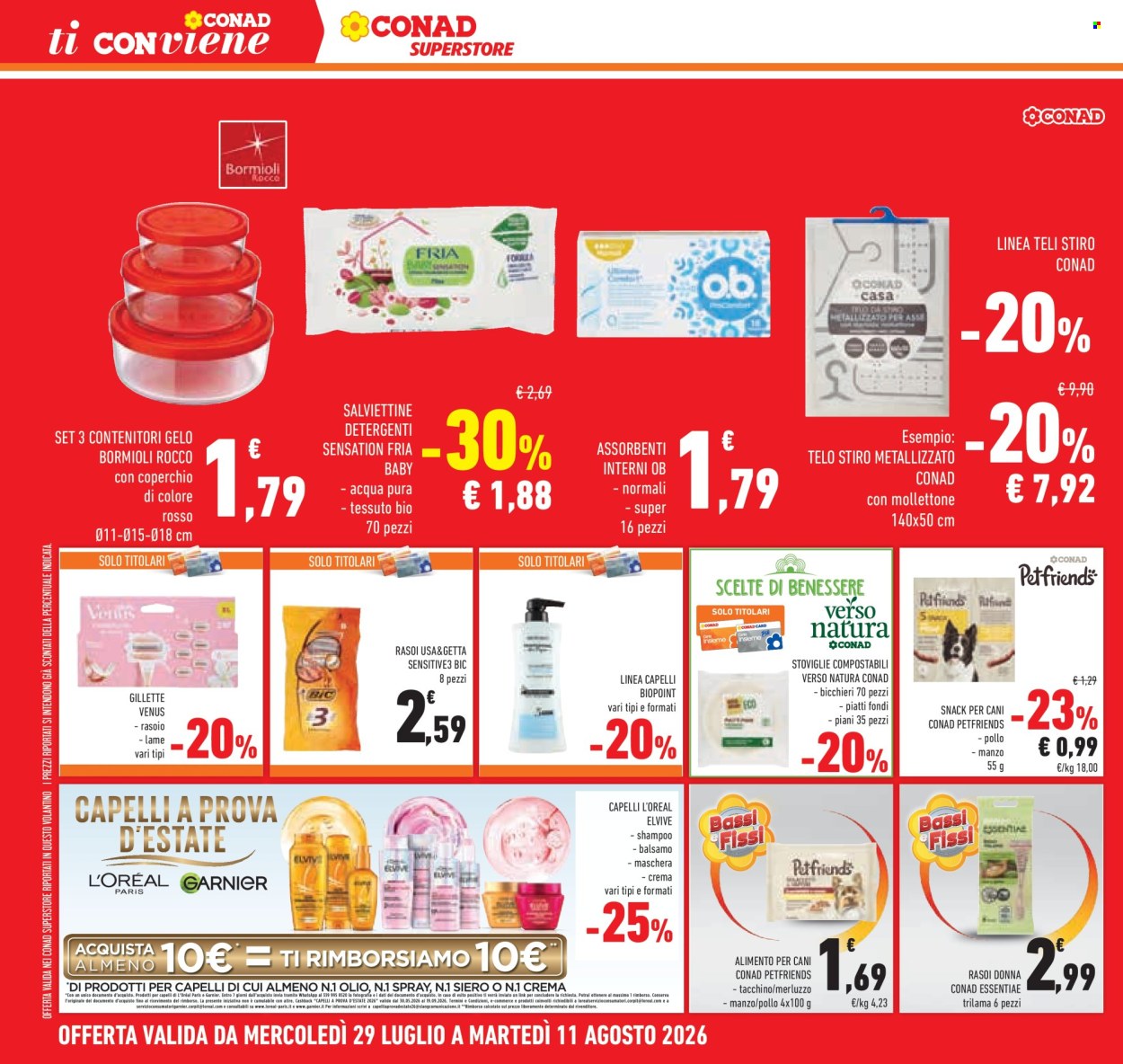 Volantino Conad Superstore - 29/7/2026 - 11/8/2026. Pagina 32