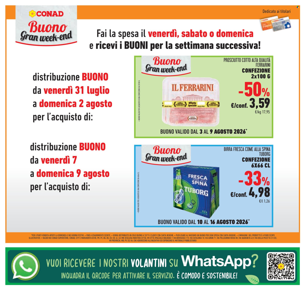 Volantino Conad Superstore - 29/7/2026 - 11/8/2026. Pagina 42