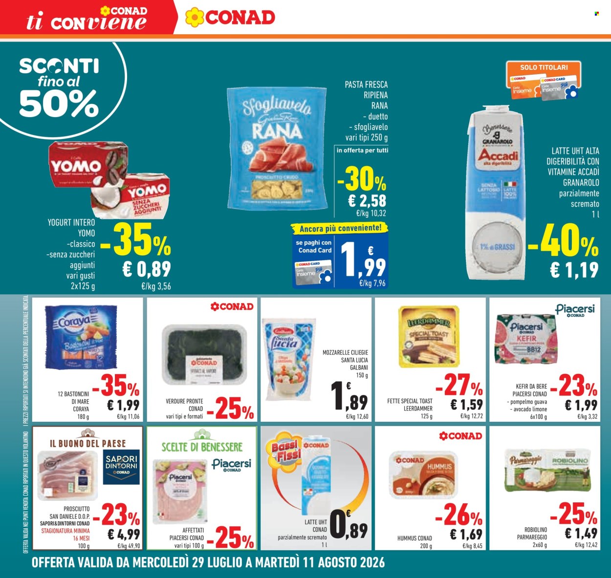 Volantino Conad - 29/7/2026 - 11/8/2026. Pagina 18