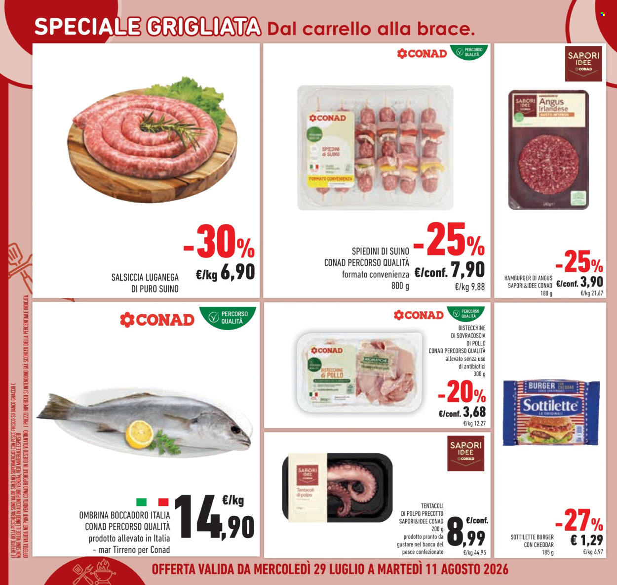 Volantino Conad - 29/7/2026 - 11/8/2026. Pagina 8
