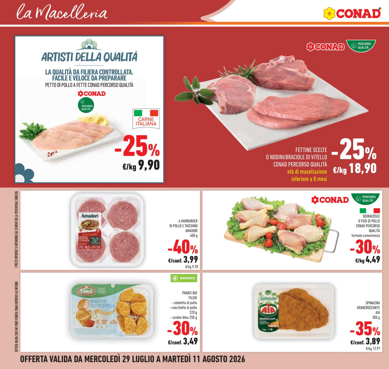 Volantino Conad - 29/7/2026 - 11/8/2026. Pagina 10