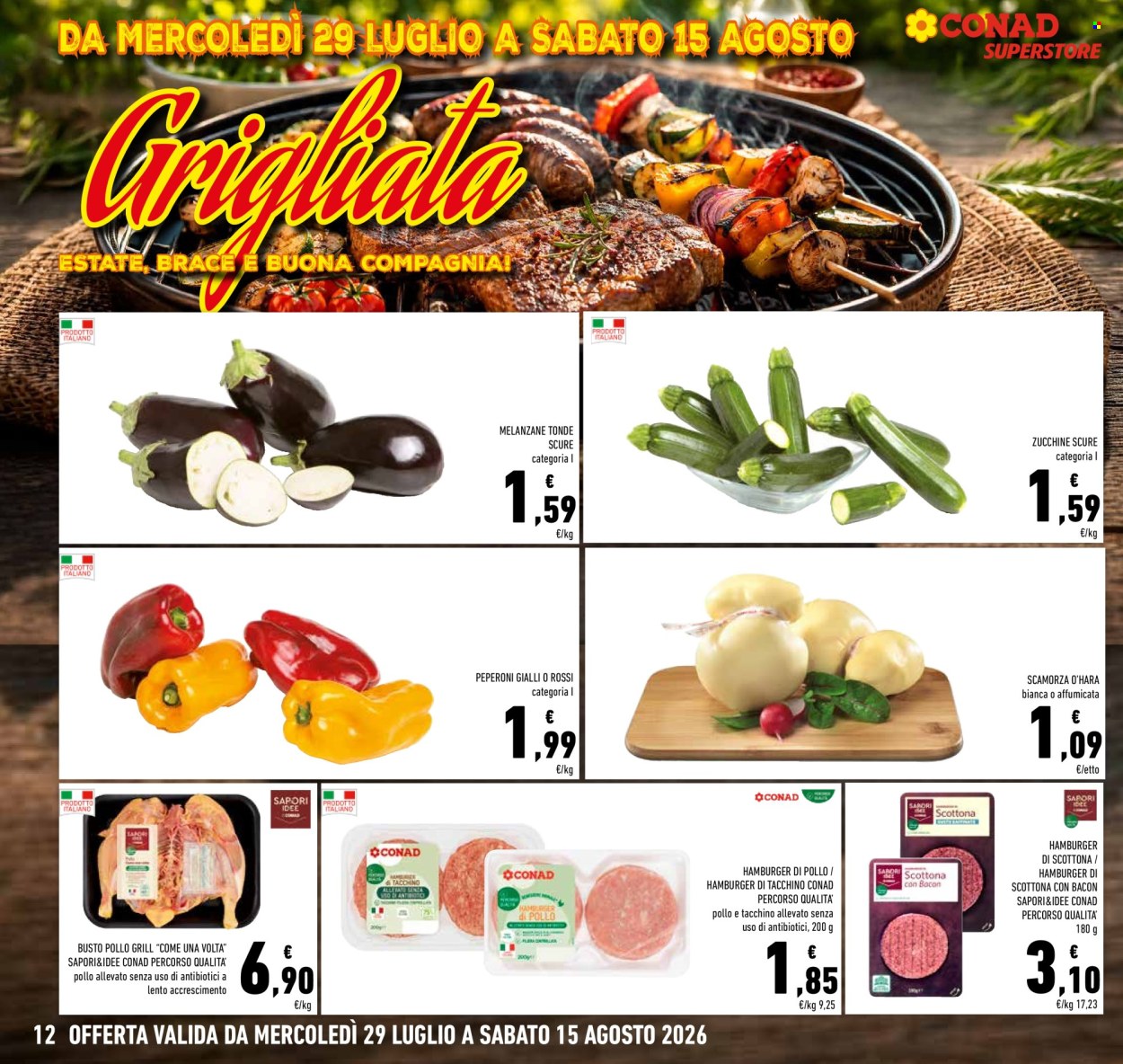 Volantino Conad Superstore - 29/7/2026 - 11/8/2026. Pagina 12