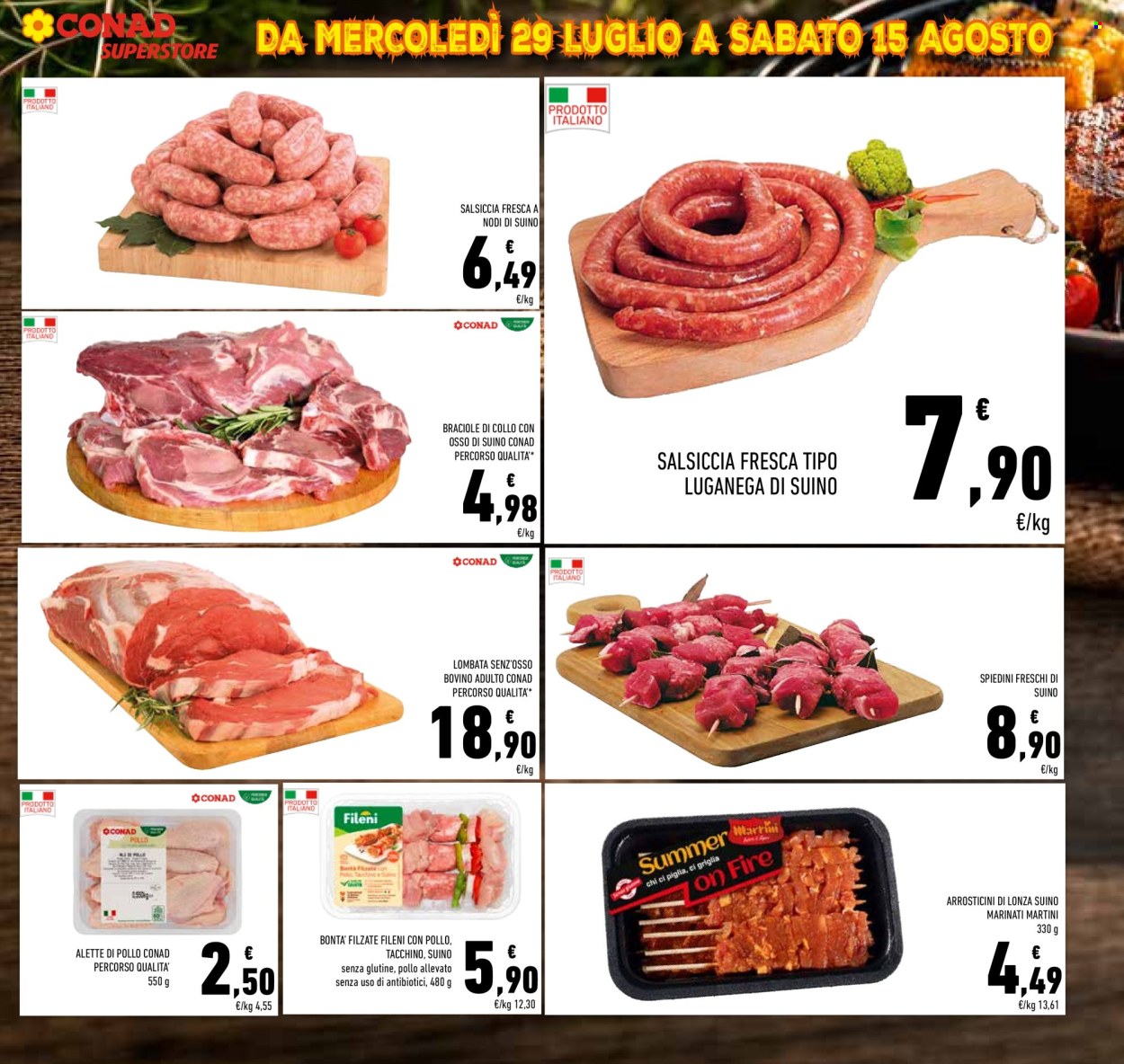 Volantino Conad Superstore - 29/7/2026 - 11/8/2026. Pagina 13