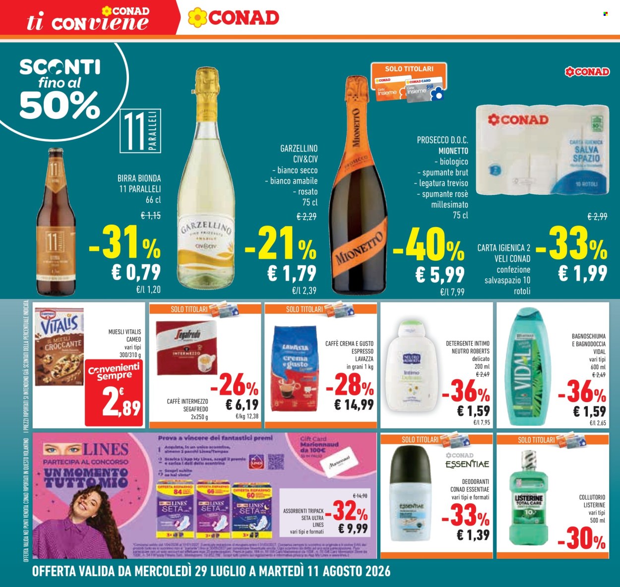 Volantino Conad - 29/7/2026 - 11/8/2026. Pagina 22