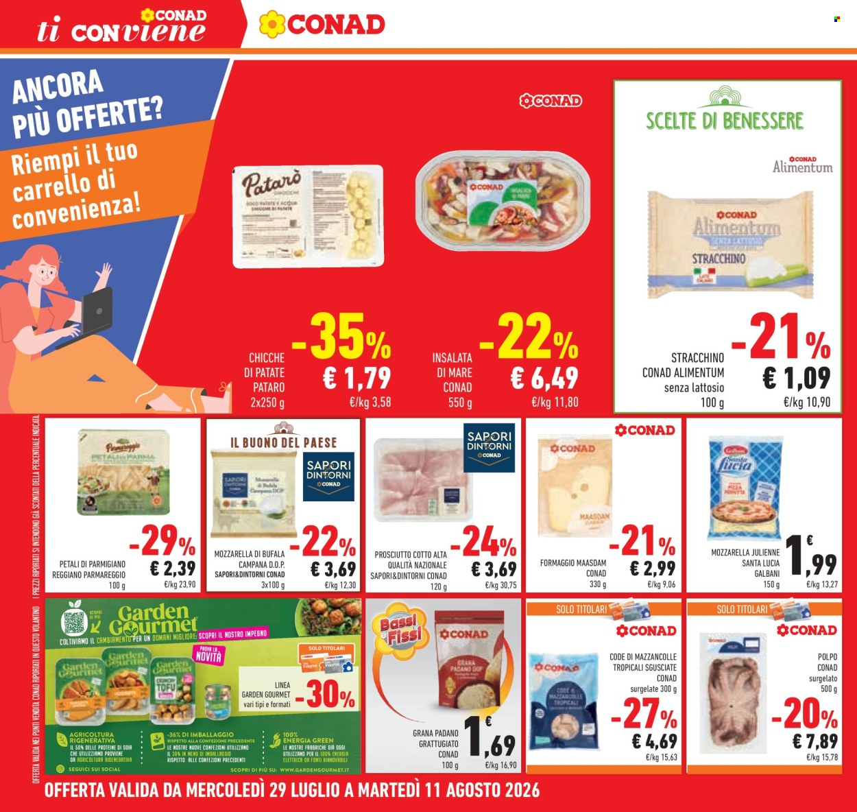 Volantino Conad - 29/7/2026 - 11/8/2026. Pagina 26