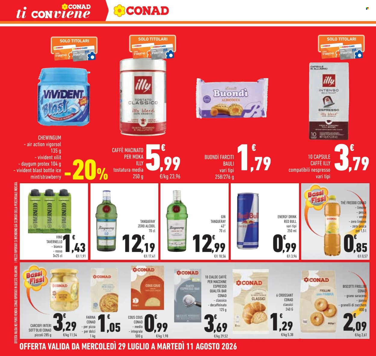 Volantino Conad - 29/7/2026 - 11/8/2026. Pagina 28