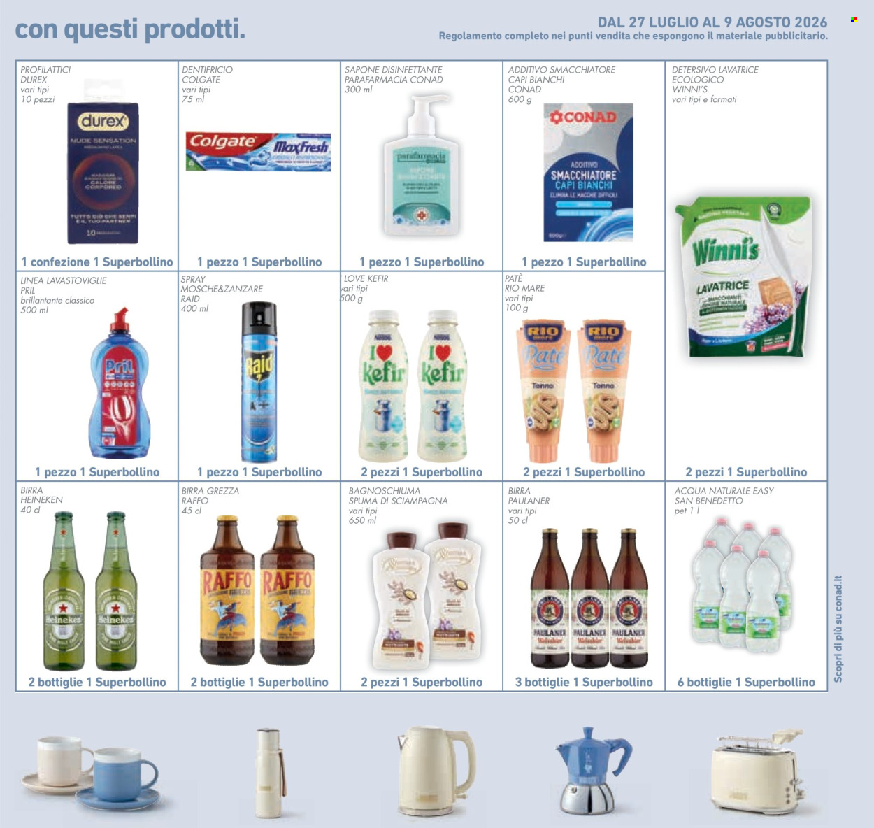Volantino Conad - 29/7/2026 - 11/8/2026. Pagina 35