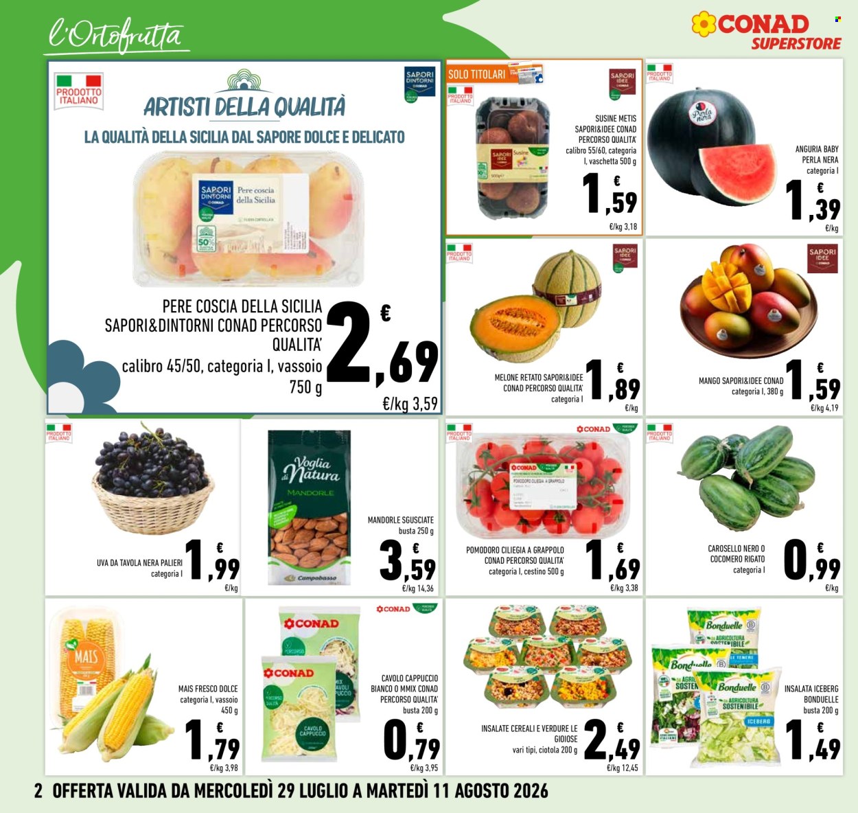 Volantino Conad Superstore - 29/7/2026 - 11/8/2026. Pagina 2