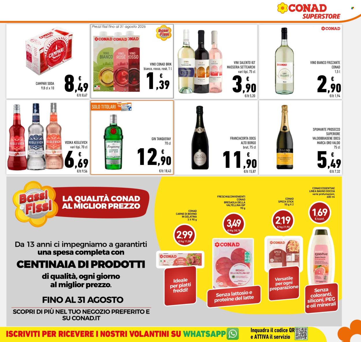Volantino Conad Superstore - 29/7/2026 - 11/8/2026. Pagina 21