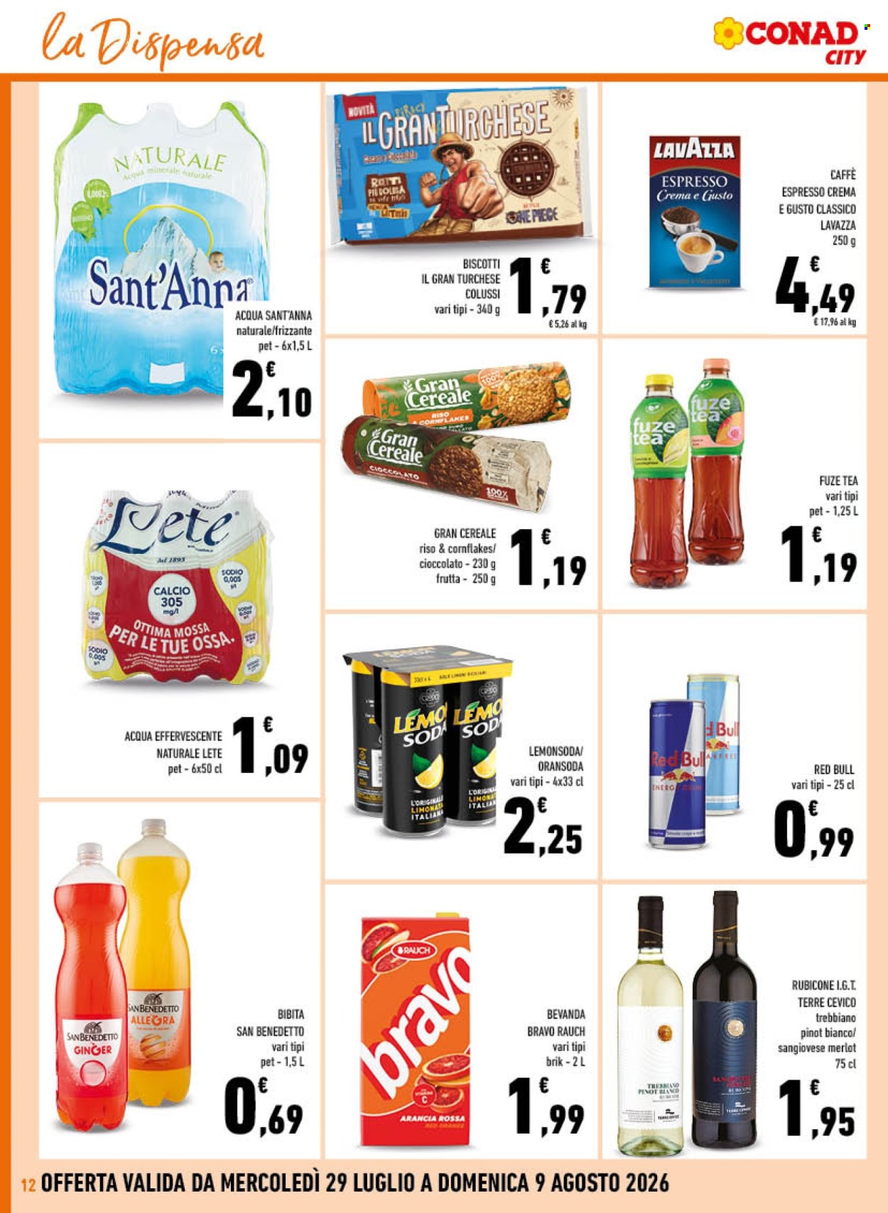 Volantino Conad - 29/7/2026 - 9/8/2026. Pagina 12