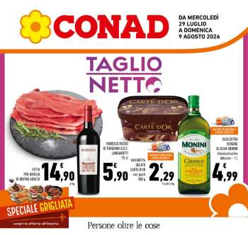 Volantino Conad - 29/7/2026 - 9/8/2026.