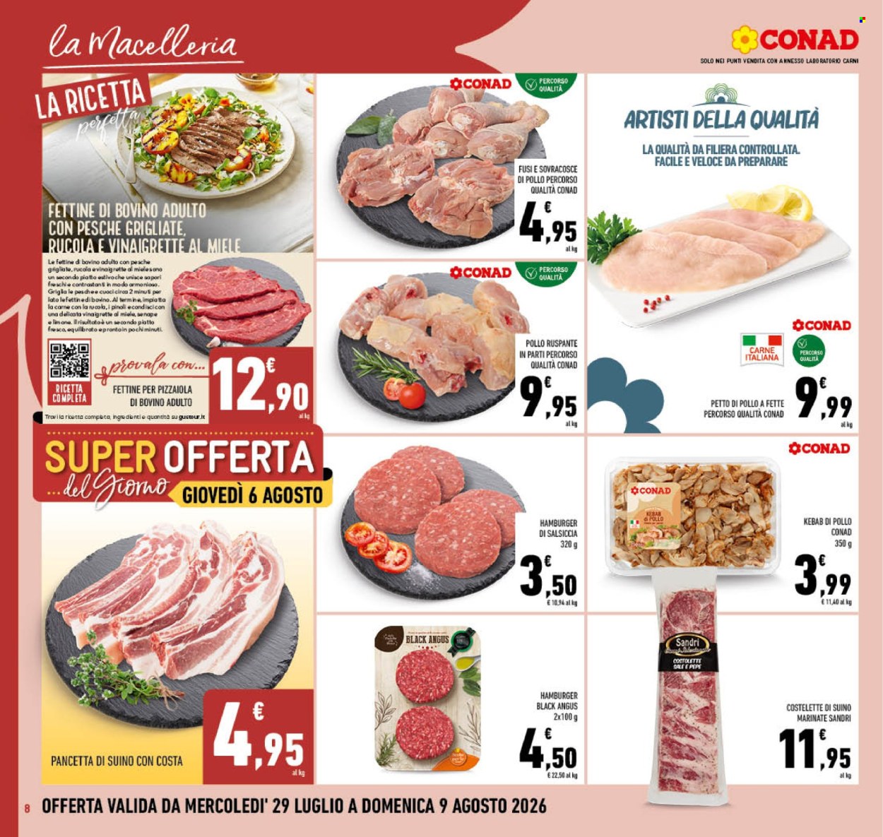 Volantino Conad - 29/7/2026 - 9/8/2026. Pagina 8