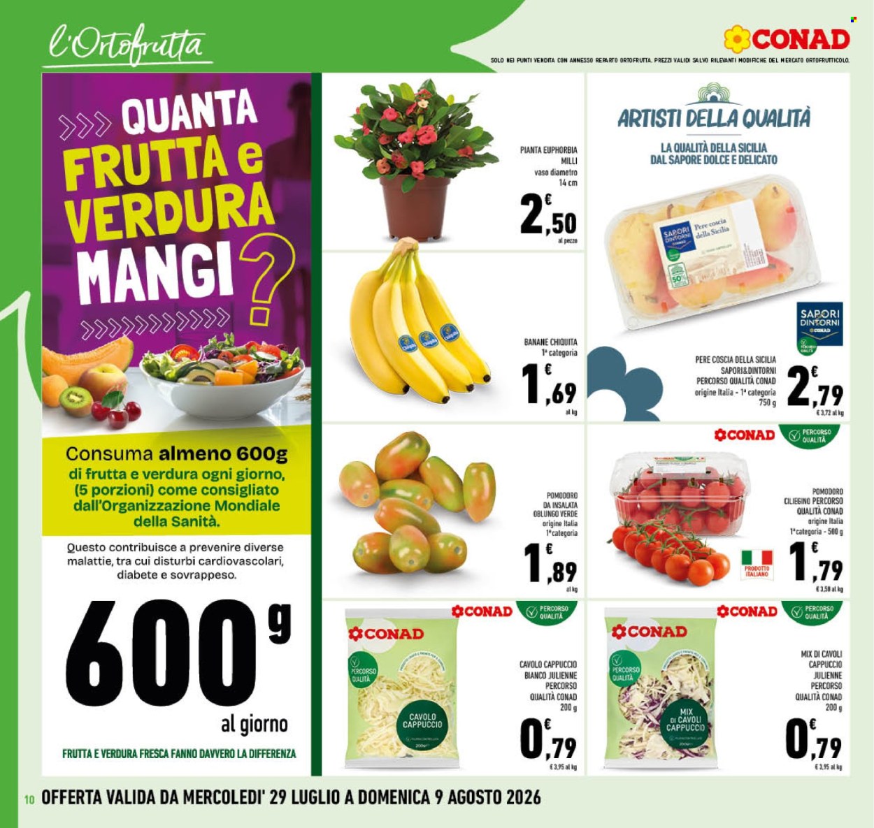 Volantino Conad - 29/7/2026 - 9/8/2026. Pagina 10