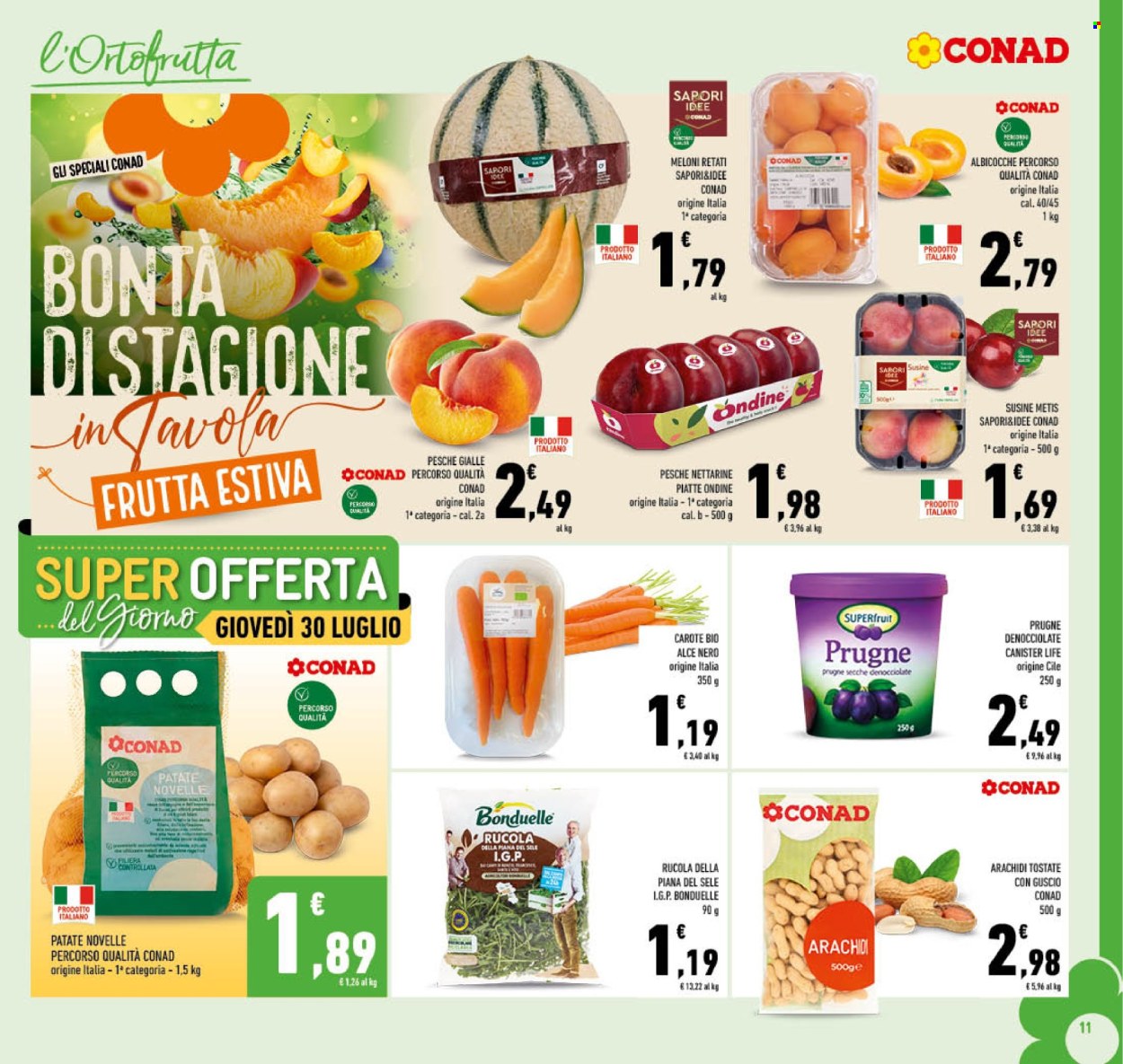Volantino Conad - 29/7/2026 - 9/8/2026. Pagina 11