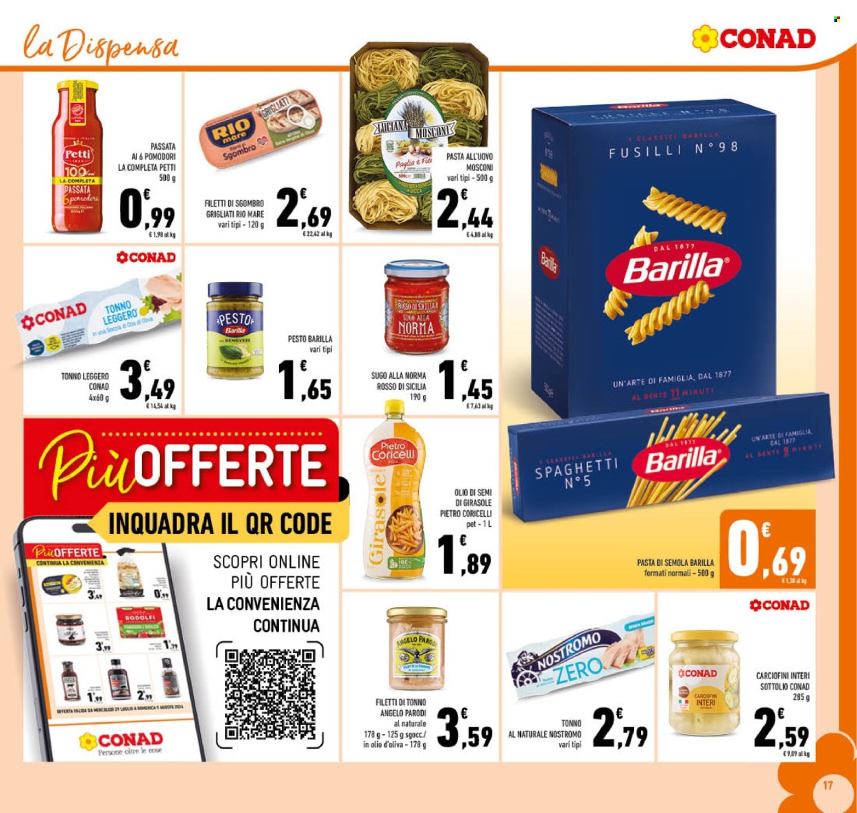Volantino Conad - 29/7/2026 - 9/8/2026. Pagina 17
