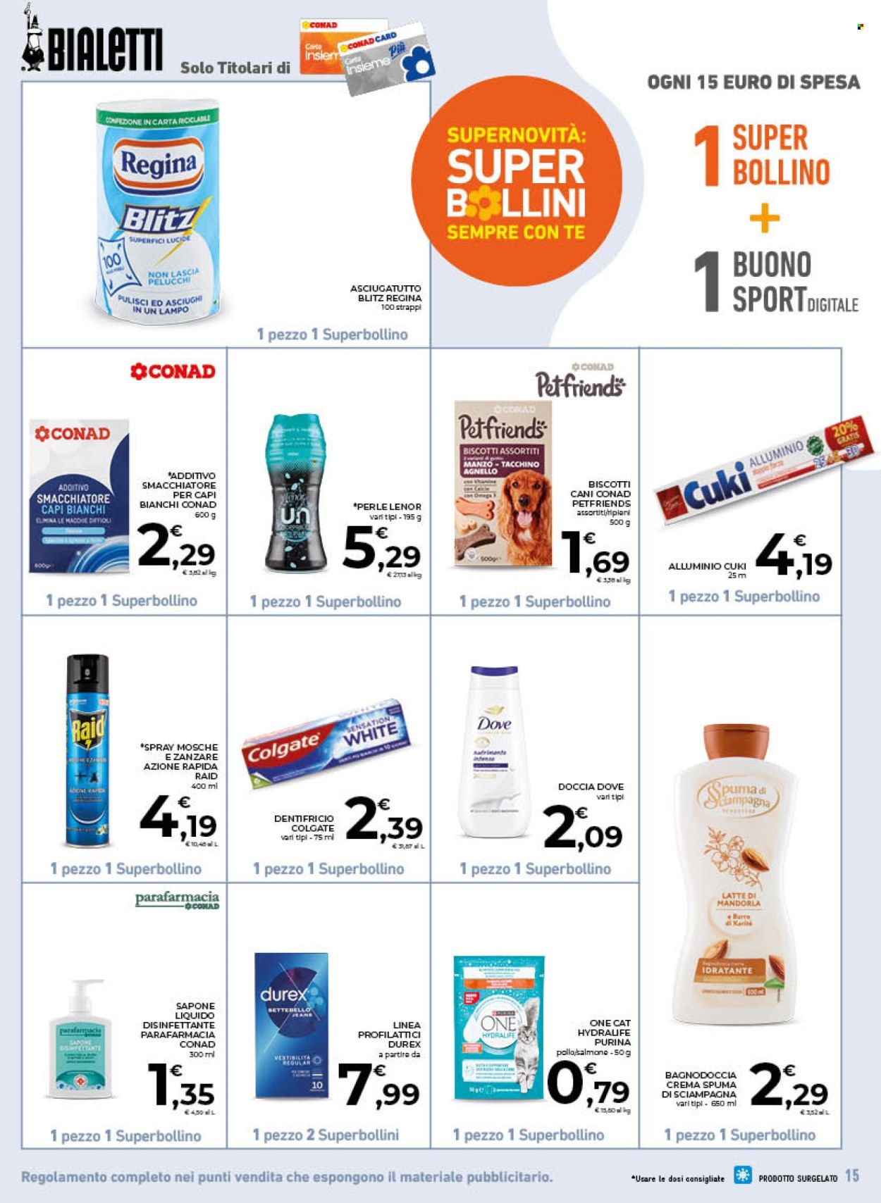 Volantino Conad - 29/7/2026 - 9/8/2026. Pagina 15