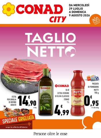 Volantino Conad - 29/7/2026 - 9/8/2026.